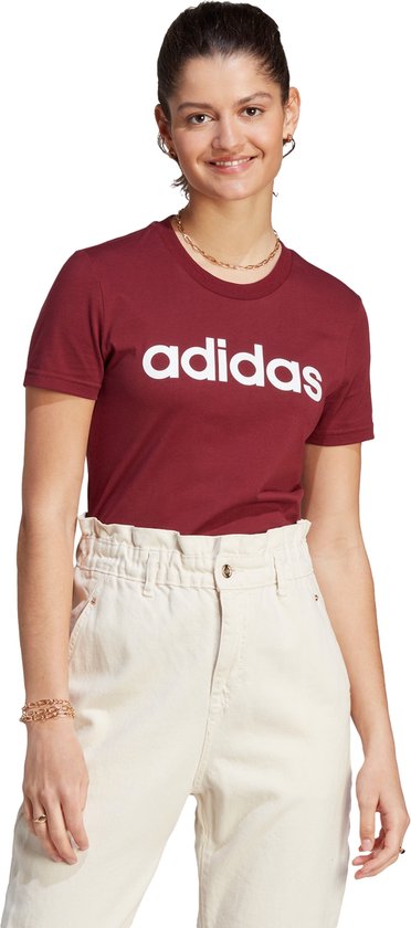 Adidas shirt bordeaux rood dames new arrivals