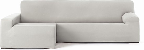 Hoes voor chaise longue met lange armleuning links Eysa BRONX Wit 170 x 110 x 310 cm