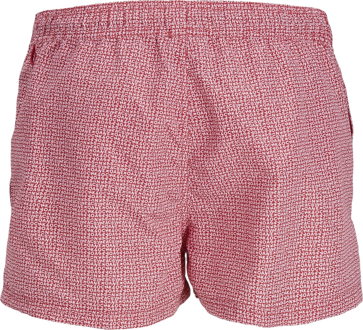 Jack & Jones Heren Zwemshort Kort JPSTBORA Rood — afbeelding 2