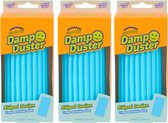 Scrub Daddy Damp Duster - Blauw - 3 pièces - Éponge à poussière humide - Éponge de nettoyage - Éponge Wonder