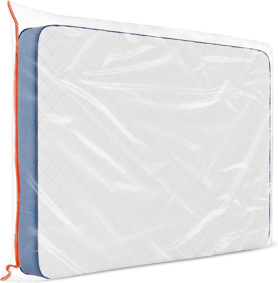 Plastic Matrasbeschermer Hoes - Matrashoes 90x200 cm (Dikte 30 cm) - Bescherm Uw Matras - Matrashoes Perfect voor Opbergen, Verhuizen - Met Ritssluiting