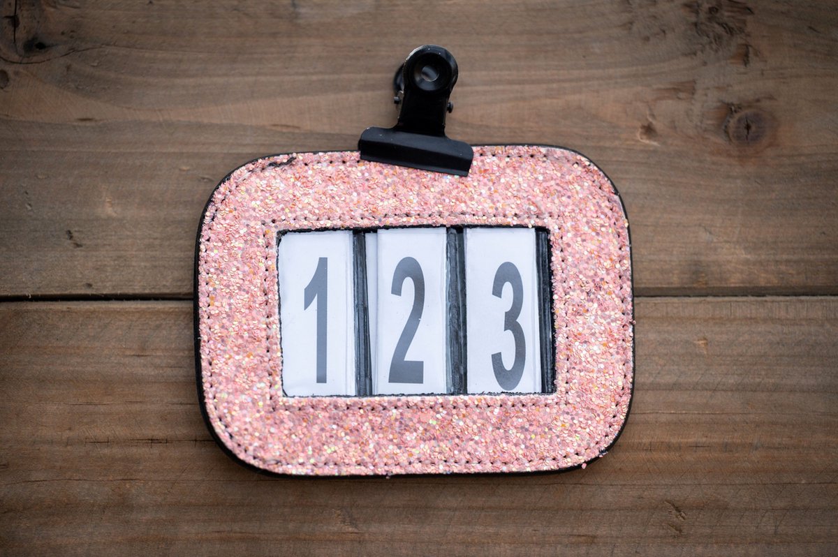 HB Showtime - Hoofdstelnummers Glitter - Roze
