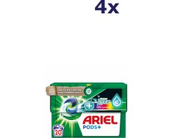 Ariel Wasmiddel Pods + Touch of Lenor – 4 x 20 Wasbeurten – Voordeelverpakking