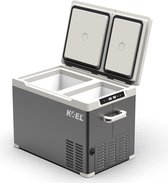 Koel Crate Dual 30 - Compressor Koelbox Elektrisch 12V en 230 Volt - Frigobox voor in de auto - Cool box - Tegelijk Koelen en Vriezen - 30 Liter