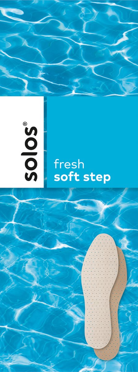 Solos - Solos 353 Soft Step Unisex Inlegzolen maat 46
