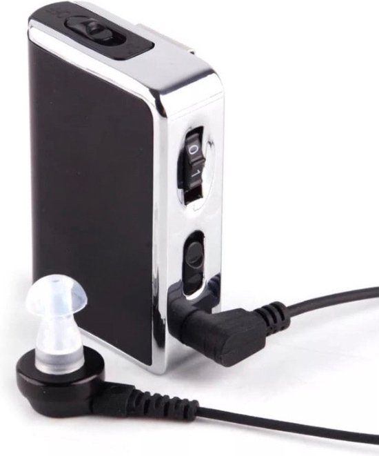 Microfoon versterker, met 2,5mm jack in & uitgang oa voor zwanenhals microfoon