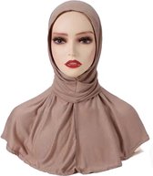 Sans Citron - Sous-foulard - Sous-foulard - Pull - Boutons-pressoirs - Mousseline - Couleur : Beige Kaki