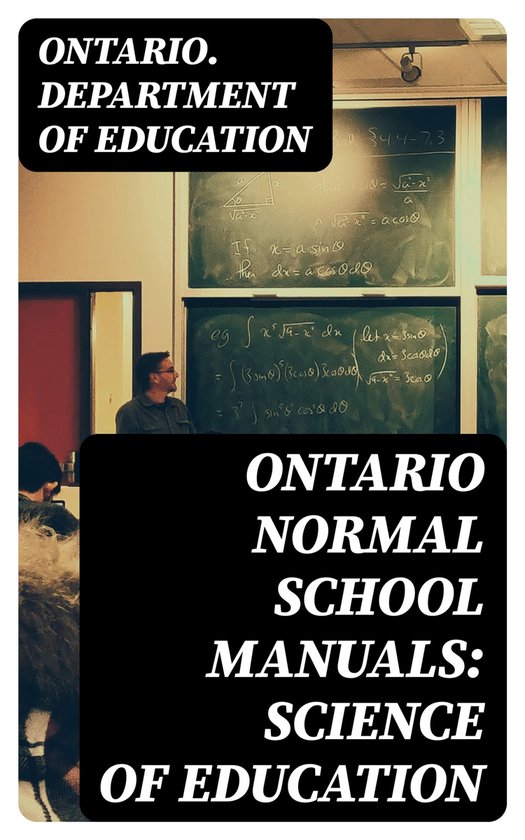 Ontario Normal School Manuals: Science of Education - cover