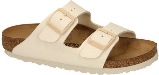 Birkenstock -Dames - off-white-crÈme-ivoorkleur - slippers & muiltjes - maat 37