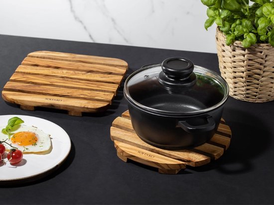 Bowls and Dishes Olijfhouten Tapasplank 45-50 cm Per stuk