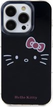 Hello Kitty iPhone 11 TPU Back Cover hoesje - Kitty Face - Zwart