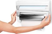 Bol.com Metaltex Keukenrolhouder met snijhulp - voor aluminium- en vershoudfolie aanbieding