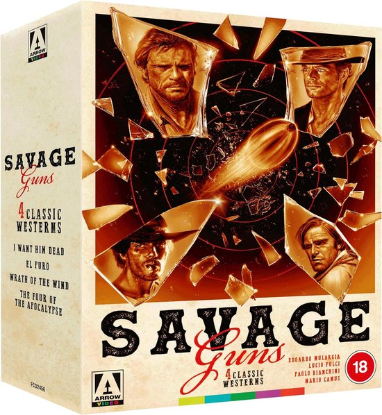 Foto: Savage guns four classic westerns volume 3 blu ray limited edition import