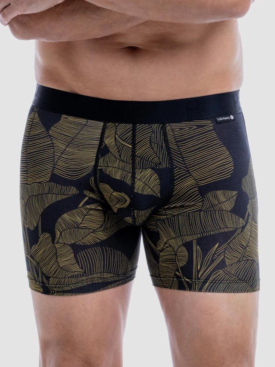 Loïc Henry Graphic Kaki Jungle Boxershort Groen