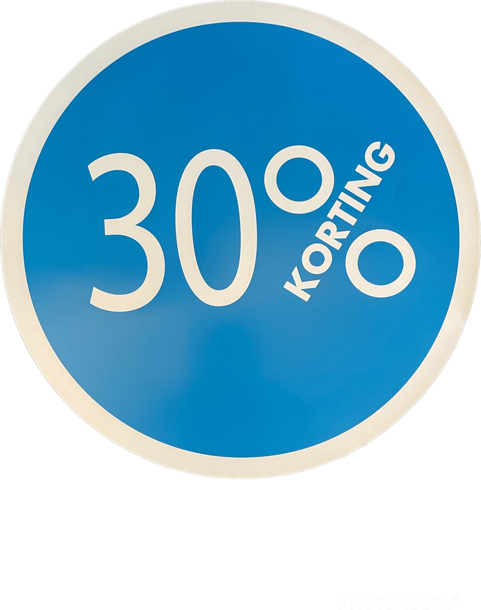 Raambiljet 30% korting Cirkel 48cm