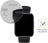 dipos FLEX 2x Screen Protector matte geschikt voor Realme Watch 3 Beschermfolie 100% Schermdekking Case-Friendly