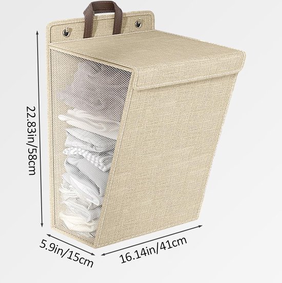 Stapelbare Opbergbox met Deksel - 30cm x 20.5cm x 12.5cm - 5L