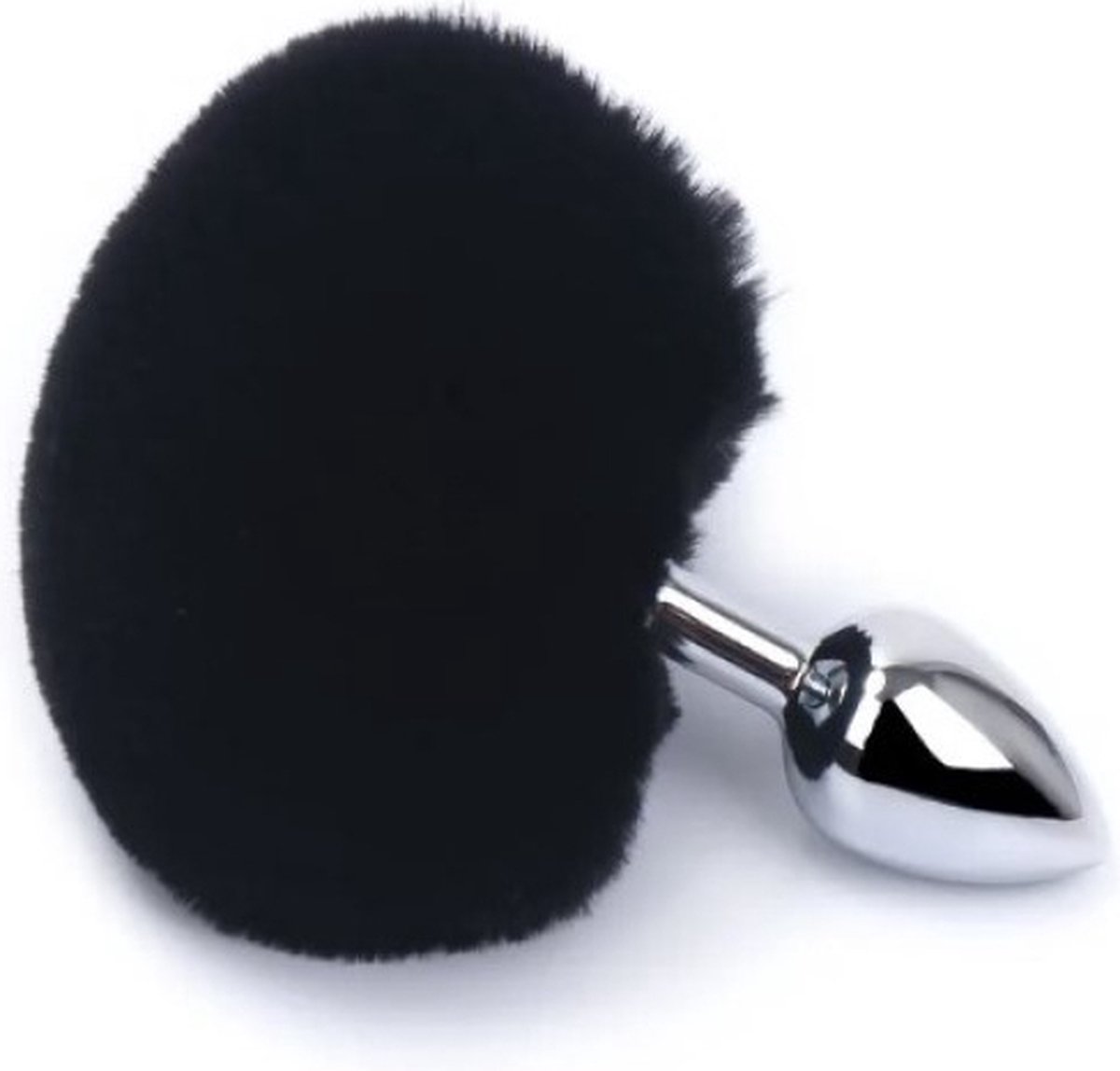 Goedkoopste Go Go Gadget - Bunny Tail - ButtPlug - Fluffy Konijnenstaart - Sex Speeltjes - Zwart