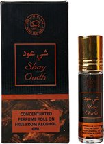Shay Oudh - Perfume Roll On - Arabic - FREE FROM ALCOHOL - 6ML - UNISEX - Top Note: Oudh, Amberwood - Heart Note: Jasmine, Moss, Honey - Base Note: Woody, Herbal Tones
