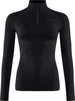 FALKE dames lange mouw shirt Maximum Warm - thermoshirt - zwart (black) - Maat: XS