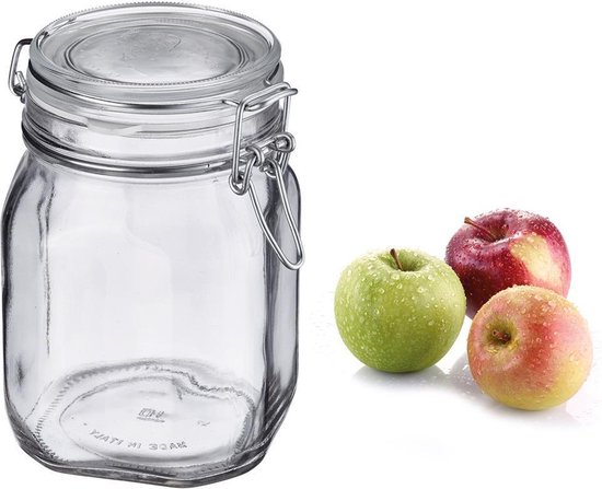 Bormioli weckpot met beugelsluiting, 1,5 l