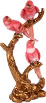 Baroque - Decoratief beeld of figuur - Fig papegaai resin 32 cm - 32x16x10 - polyresin