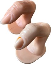 Oefenvinger voor nagels - Oefenvinger voor nageltips - Oefenvinger voor sjablonen - 2stuks