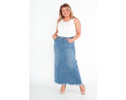NIEUWE COLLECTIE! Jeans rok voor grote maten - maat 46 (90CM)
