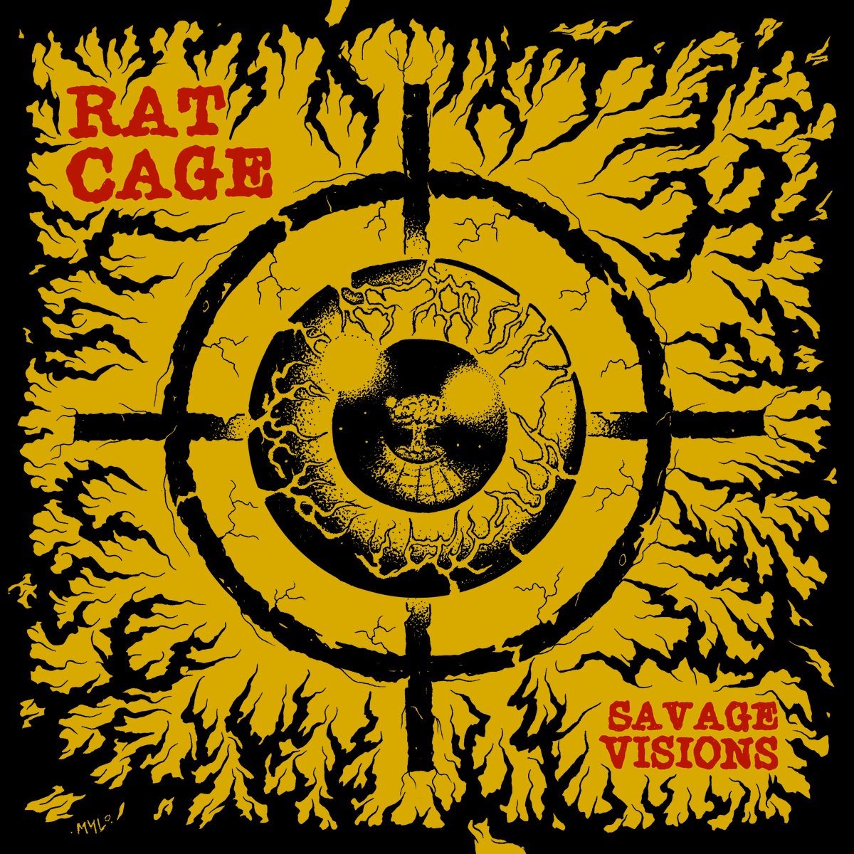 Rat Cage - Savage Visions (LP) (Coloured Vinyl)