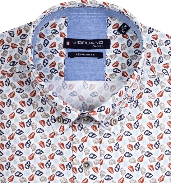 Giordano Casual korte Mouw Overhemd - 416027