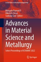Lecture Notes in Mechanical Engineering - Advances in Material Science and Metallurgy