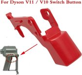 TLVX Sterke Dyson V10 / V11 trigger / Dyson Switch Button / Dyson knop / Stofzuiger trigger / V10 / V11 /Dyson stofzuiger knop rood / Aan- uit knop Dyson / Trigger vervanger Dyson / Verstevigd model / Extra sterk / 1 stuks