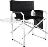Haushalt 62393 - Regisseursstoel met tafel en tas - 47x57x79cm - aluminium-polyester - max 120kg