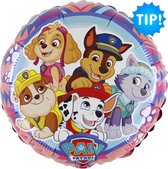 Paw Patrol Ballon 46 cm - Verjaardag Versiering - Folieballon Ongevuld - Ballonnenboog Decoratie Feest - Party Slinger Jongen Meisje