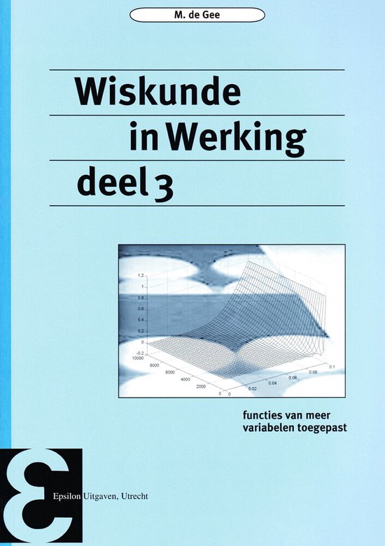 Wiskunde in Werking 3 - cover