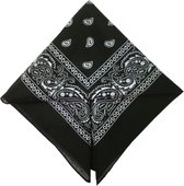 Originele Boerenzakdoeken zwart - Heren - Tissues - Hoofdband - Bandana's - 100% Katoen - Wasbaar