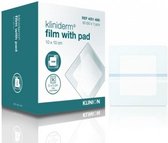 Klinion Kliniderm Film met Pad wondpleister steriel 10x10cm Klinion