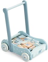 Loopwagen Baby - Loopwagen Baby Looptrainer - Loopwagen 1 Jaar - Looptrainer Baby - Blauw