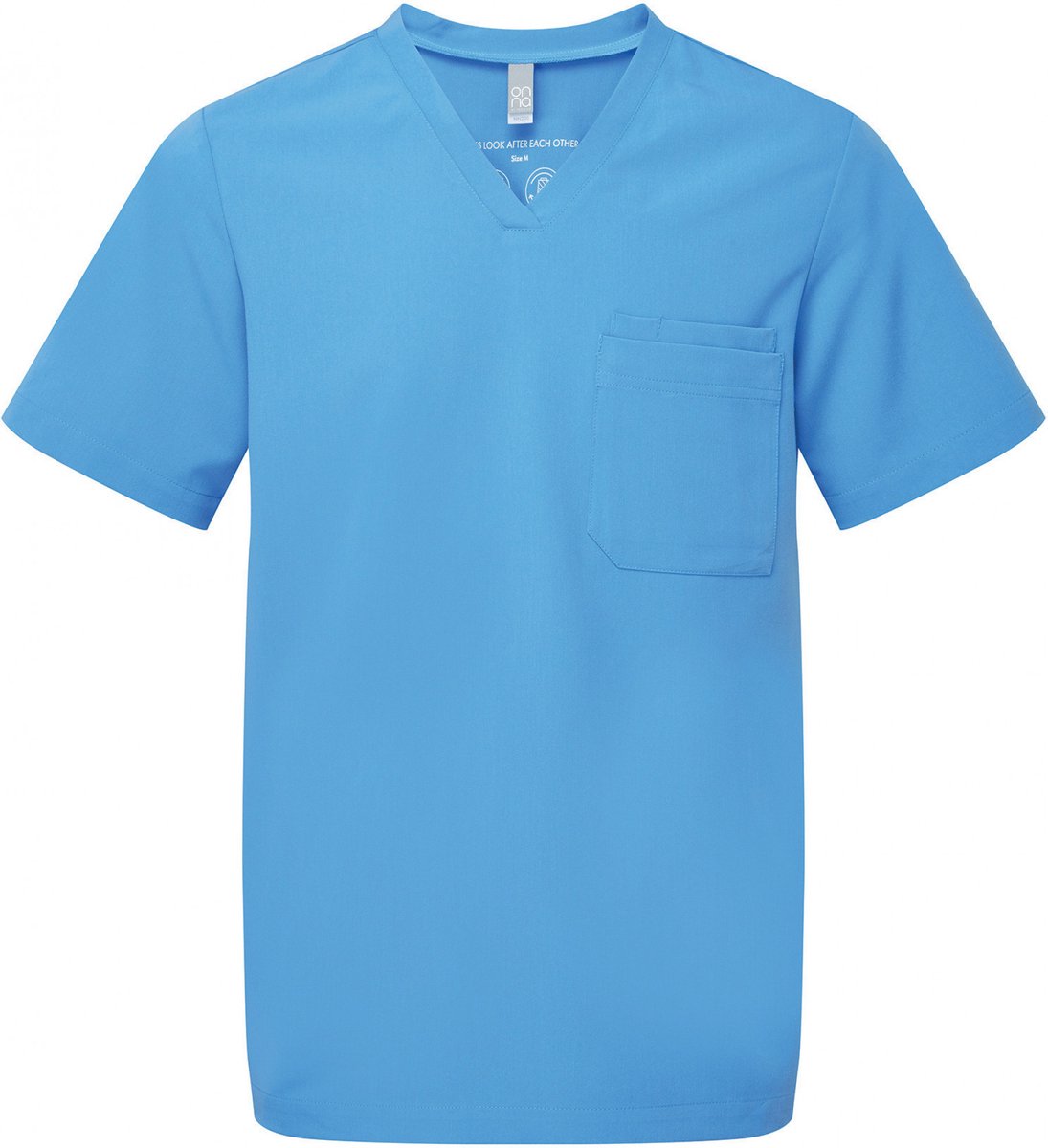Schort/Tuniek/Werkblouse Heren S Onna Ceil blue 42% Polyester, 33% , 19% Viscose, 6% Elasthan