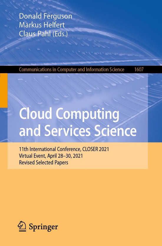 Communications in Computer and Information Science 1607 - Cl ... - cover