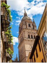Poster (Mat) - Kathedraal - Stad - Gebouw - 30x40 cm Foto op Posterpapier met een Matte look