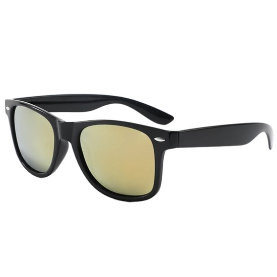Fako Sunglasses® - Zonnebril Classic Polarised - Polariserend - Gepolariseerd - Polarized - Heren Zonnebril - Dames Zonnebril - Zwart - Roze Spiegel van Fako Sunglasses® — afbeelding 2