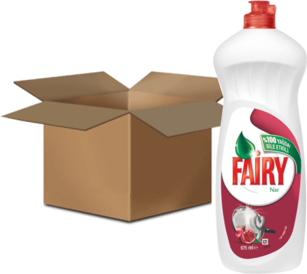 Goedkoopste Fairy - Granaatappel- Vloeibaar Afwasmiddel - 20x650 ml