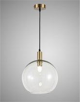 Industriële Plafondlamp - 1x E27 - 40W - Kroonluchter - Hanglamp - Luxe Goudenlamp