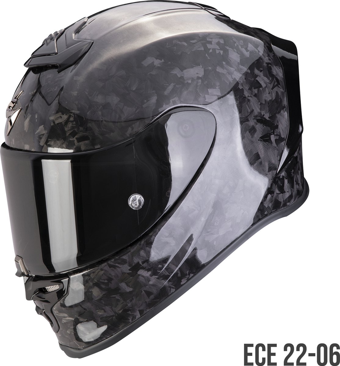 Scorpion Exo-R1 Evo Forged Carbon Air onyx Black - Integraalhelm - Maat M - Motorhelm - ECE 22-06 gekeurd