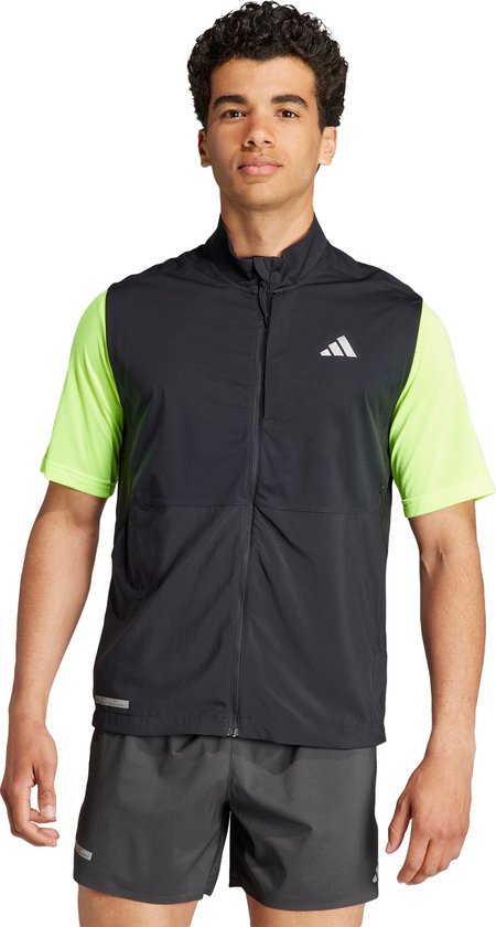 adidas Performance Ultimate Bodywarmer - Heren - Zwart- S | bol