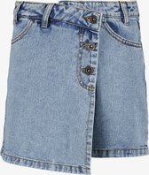 Jupe-short en jean pour filles TwoDay bleu - Taille 134 - Jupe pantalon