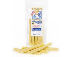 Yak Kaas Hond - de Ideale Hondensnack voor Kleine Honden - Lang Kauwplezier - Stinkt Niet - Animalking Staaf - Bot - Melk Kauwbot - Kauwsnack Vegan - Hypoalergeen - XS 20 Gram - 5 Stuks