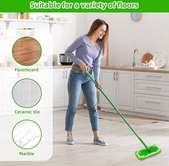 Swiffer Sweeper vloerdoekjes nat navulling (24 stuks) Swiffer