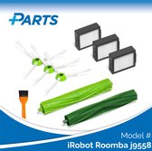 iRobot Roomba j9558 Onderhoudsset van Plus.Parts® geschikt voor iRobot - 9 delig!